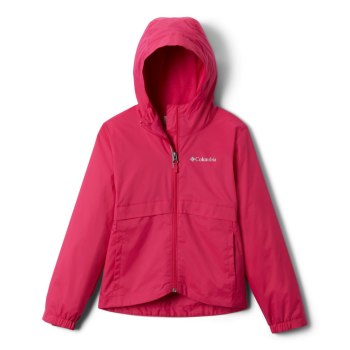Columbia Jakne Za Djevojčice - Rain-Zilla Roze | GFUR-52316
